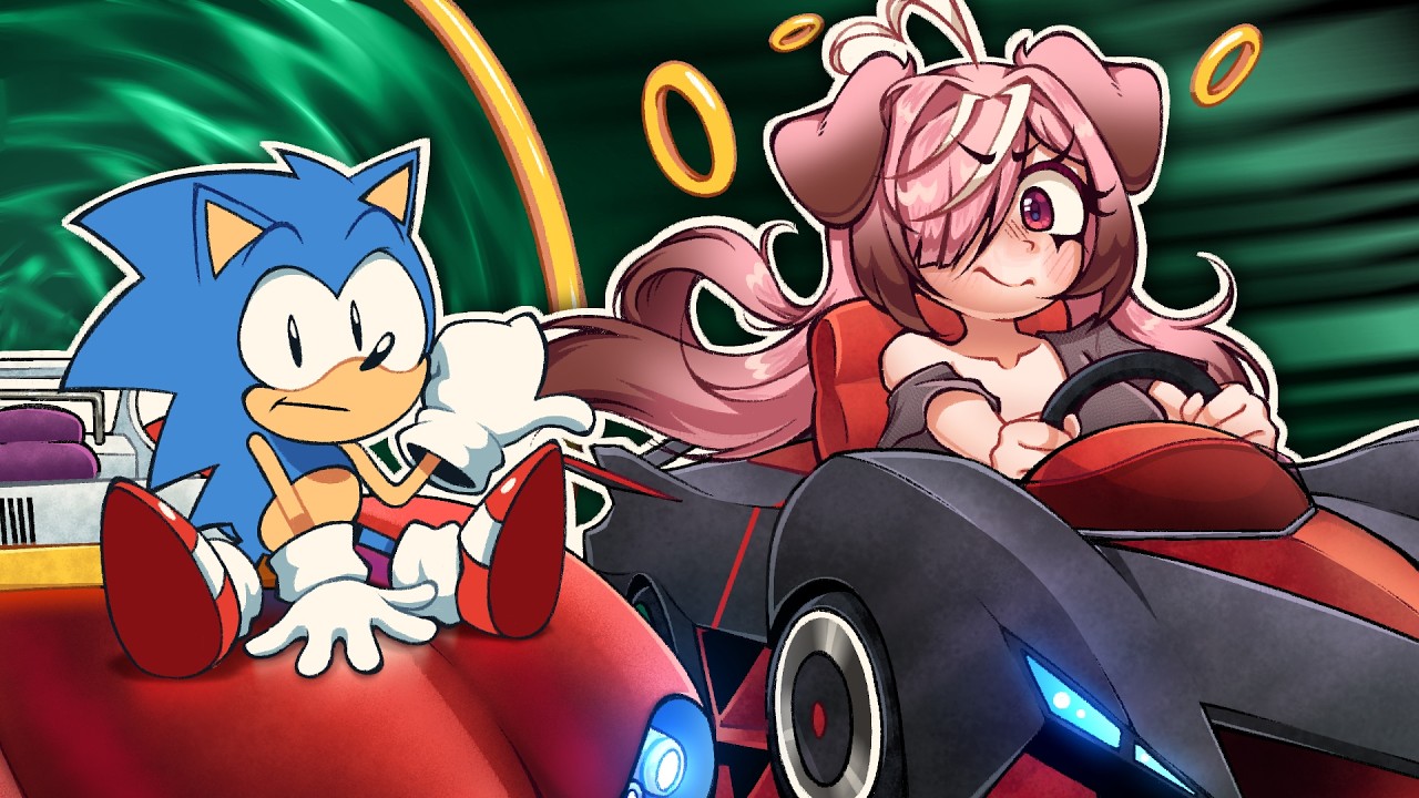 We tried to play Sonic Racing... it went wrong