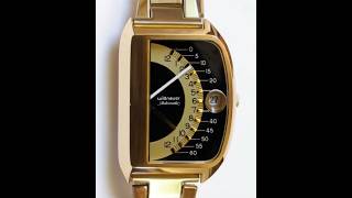 Wittnauer Futurama Linear 1002 Double Retrograde Automatic Watch #luxurywatches #vintage  #watch