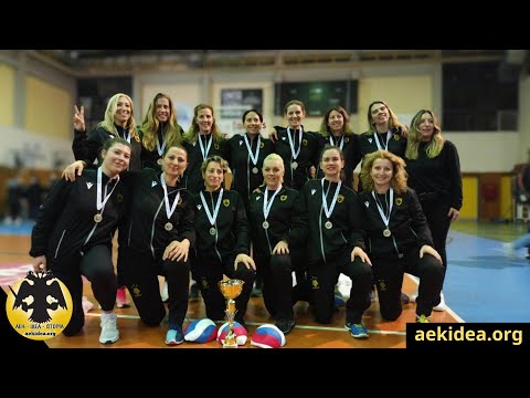 Πρωταθλήτρια η γυναικεία ομάδα Vintage Volley της ΑΕΚ - aekidea.org