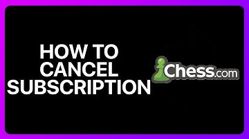 How To Cancel Chess.com Subscription Tutorial