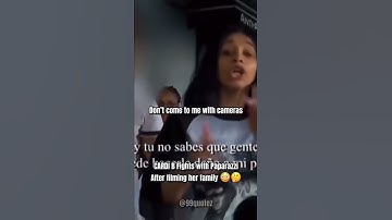 Thumbnail of Cardi B Fights With Paparazzi After Filming Her Family #Shorts