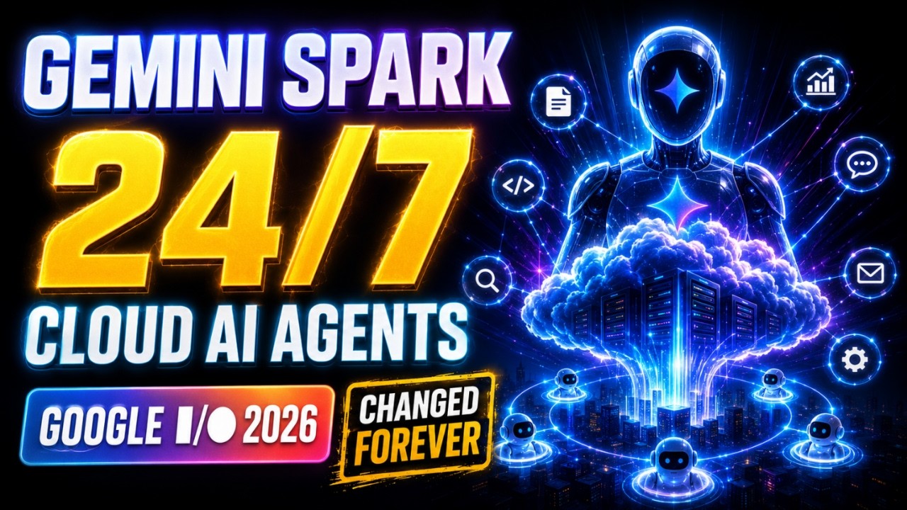 🔥 Gemini Spark: 24/7 Cloud AI Agents [Google IO 2026] - Gemini Spark ...