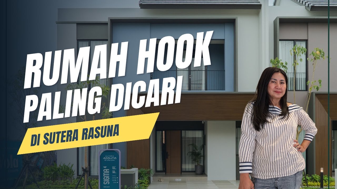 Rumah hook terluas di Sutera Rasuna | Desaignnya bikin jatuh cinta🩷🩷