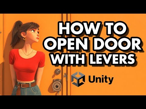 Simple Tutorial on Opening a Door with a Lever in Unity - Beginners Guide