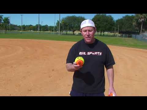 Differences in the Three 2 color Evilsports softballs with Bob Russell