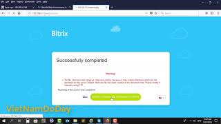 Bitrix24 backup và restore