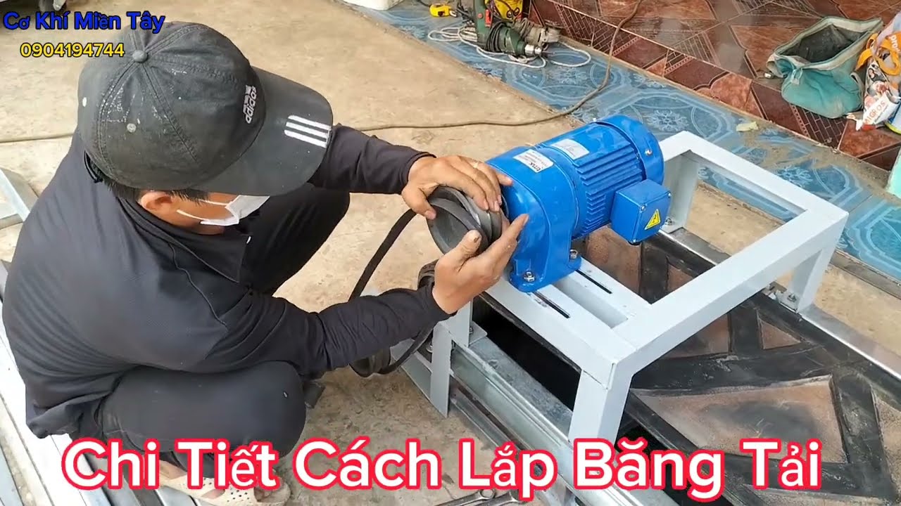 Chi Tiết Cách Lắp Băng Tải
