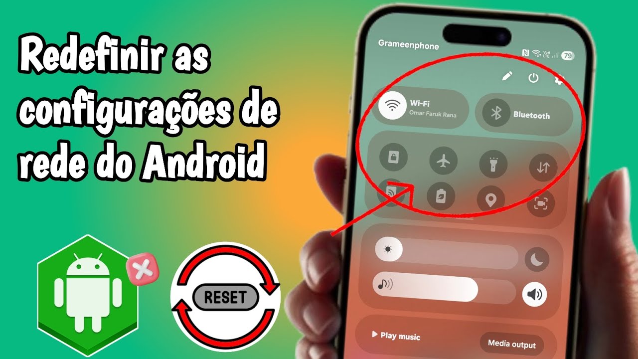 Como Redefinir as Configurações de Rede em um Celular Android