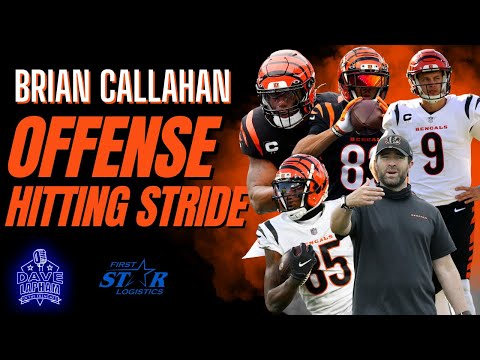 Brian callahan | bengals offense hitting stride