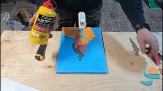 Изготовление 3D Постера Из Фанеры