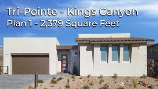 $745,000+, Tri Pointe, Plan 1, Kings Canyon, Summerlin, 2,379 SqFt., 3 BD, 3 BA, 3 Car Garage