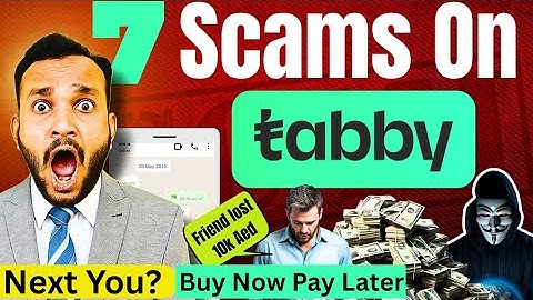 7 Rising Scams on Tabby Card in UAE | Beware of Buy Now Pay Later Fraud #BNPLScam