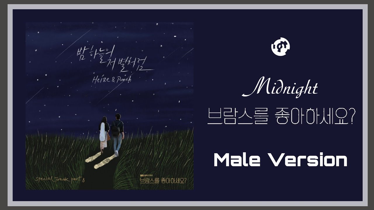 [Male Version] Heize (헤이즈), Punch (펀치) Midnight (밤하늘의 저 별처럼) (OST. Do