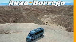 Anza-Borrego Desert & Galleta Meadows (Super Bloom & Sky Art Sculptures)