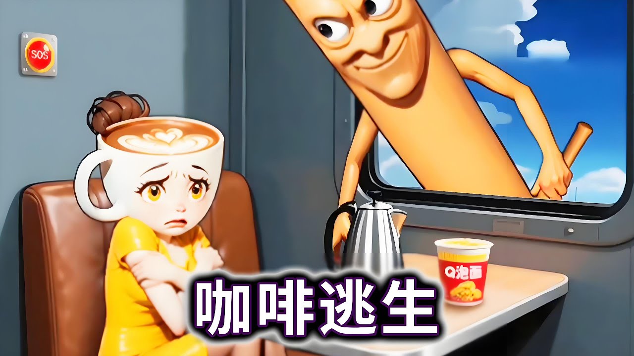 咖啡逃生，帮咖啡妹妹逃离邪恶木棍人