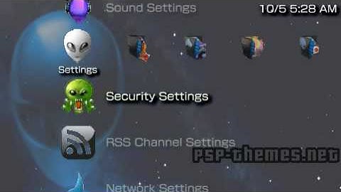 PSP Theme *UltimateAlien* PSP-Themes.NET