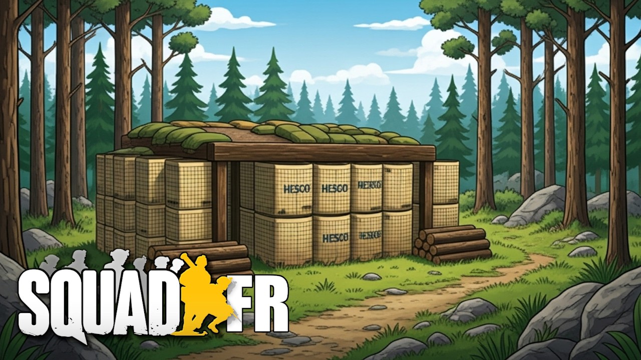 Squad FR [Fusilier Gameplay] Je trouve une HAB ennemie [4K]