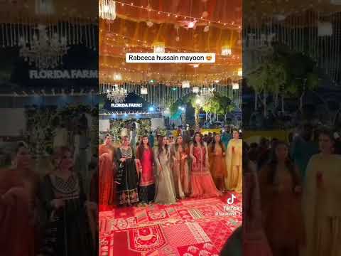 Rabeeca khan and Hussain Mayon video #youtubeshort #rabeecakashif #tiktok