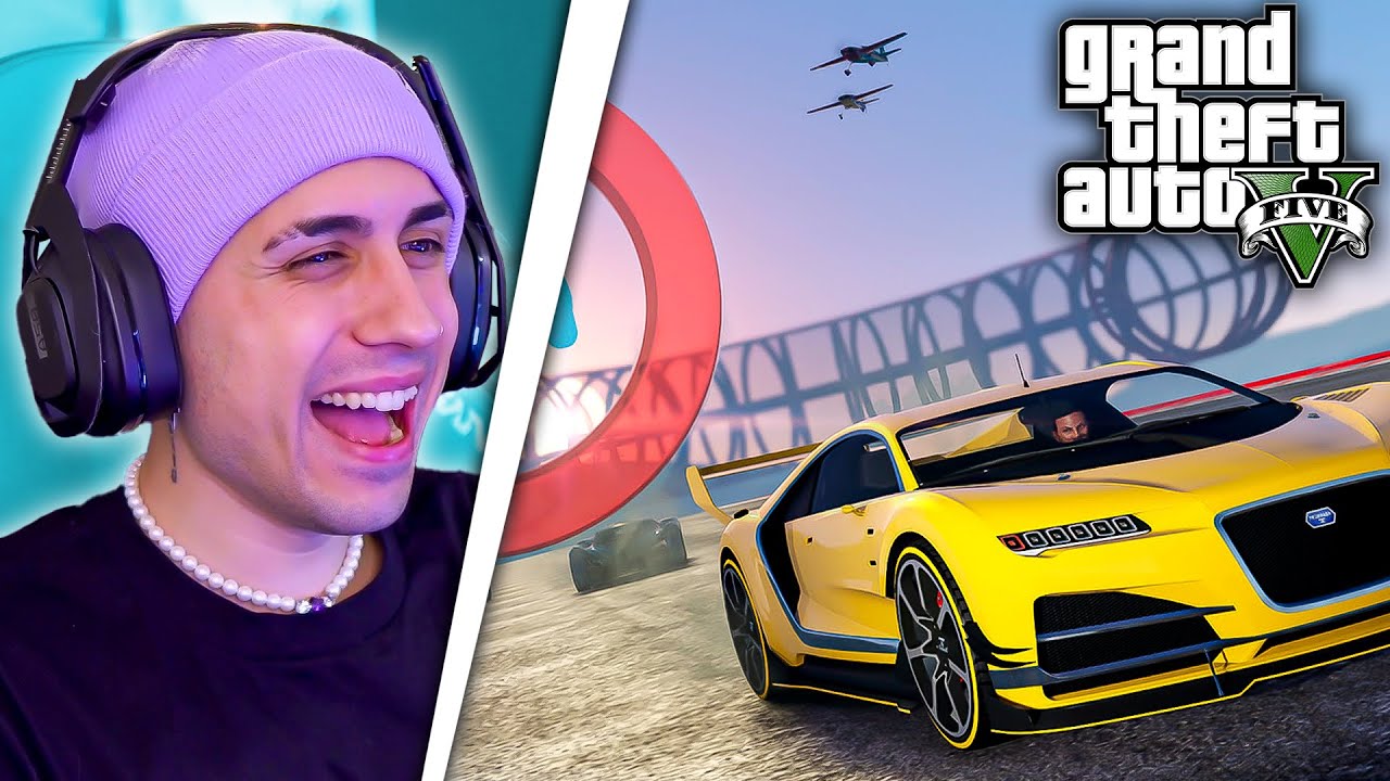 NO TIENEN PASIÓN en estas CARRERITAS DE GTA V 😭 (*con los panas 🐭*)