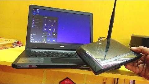 How to Setup D-Link Wi-fi Router for Laptop (Wi-fi without cable)
