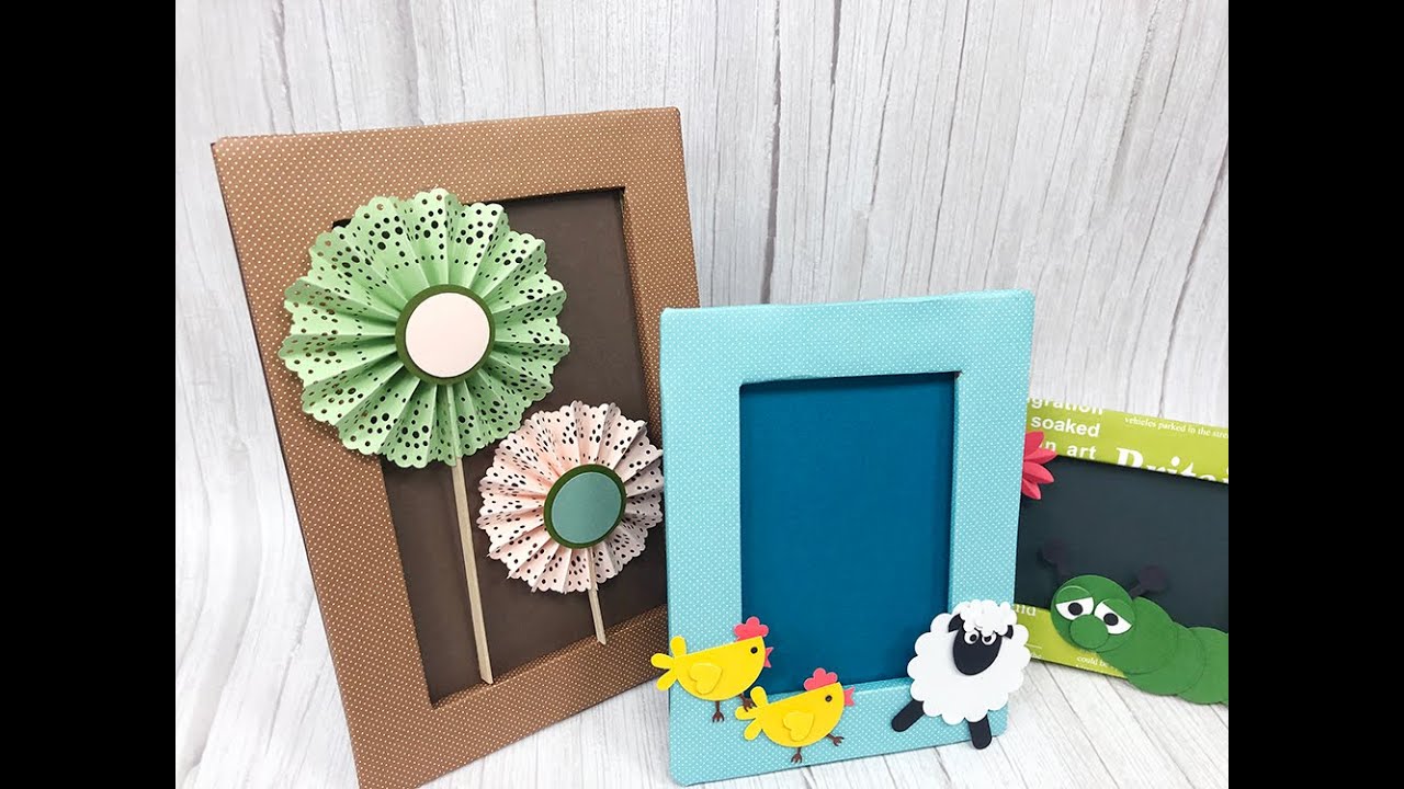 艾力紙藝-【DIY 小相框】教學