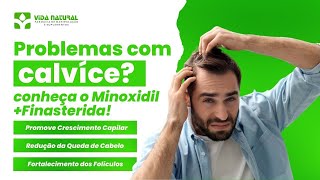 Minoxidil 5% + Finasterida 1% 120 ml - Tratamento para Queda Capilar