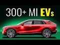 All EVs with Over 300 Mile Range in 2023