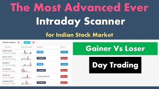 Day Gainer Vs Yesterday Gainer – Day Trading Strategy | Advanced Intraday Scanner Explained | EQSIS