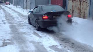 Bmw e46 330 Ci sound with ebay headers supersprint copy