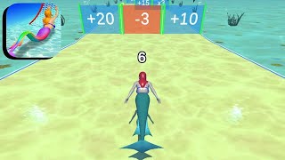 Mermaid's Tail 🧜‍♀️👸 Games All Levels Gameplay iOS,Android Mobile Walkthrough Alltrailer Mix Pro LVL screenshot 4