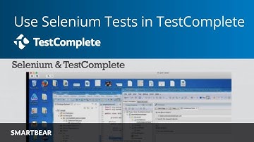 Using Selenium Tests with TestComplete