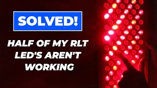Why Are My LEDs Not Working? Red Light Therapy Device
