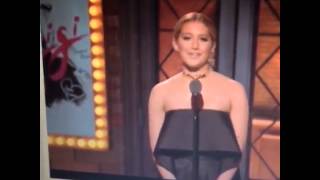 Ashley Tisdale Presenting Vanessa Hudgens At Tony Awards
