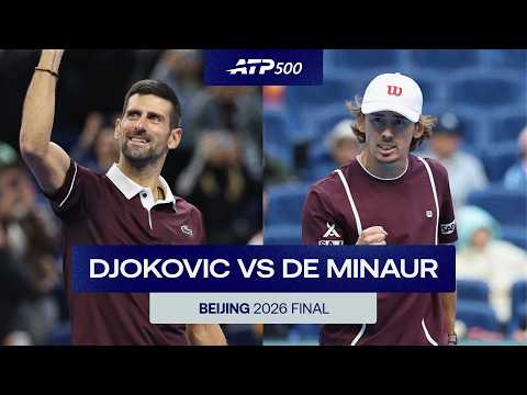 Novak Djokovic vs Alex De Minaur Highlights | Beijing 2026 Final
