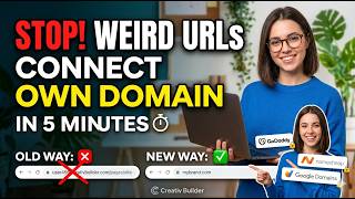 Stop Sending People To A Weird Url Connect Your Own Domain In 5 Minutes.