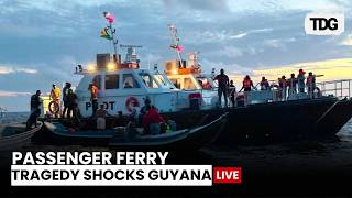 Guyana Ferry Disaster LIVE | Dozens Feared Dead After Passenger Ferry Sinks Off Coast