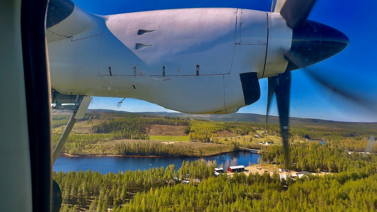 [4K] – Full Flight – PopulAir – Fokker 50 – ARN-LYC – SE-MFR – HP752 – IFS 1044