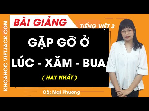 Video Tập đọc Gặp gỡ ở Lúc-xăm-bua - Tiếng Việt lớp 3 - Cô... - YouTube