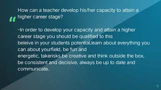 PPST MINI-PERFORMANCE TASK 2 Profile