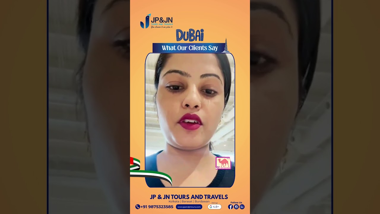 ✨ Guest Feedback from Dubai ✨ Our happy guest  Dubai 🇦🇪 with JP AND JN TOURS & TRAVELS