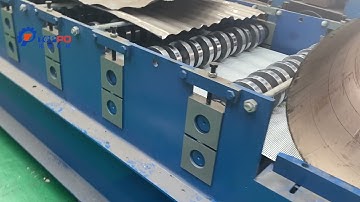 roll forming machine with punching holes