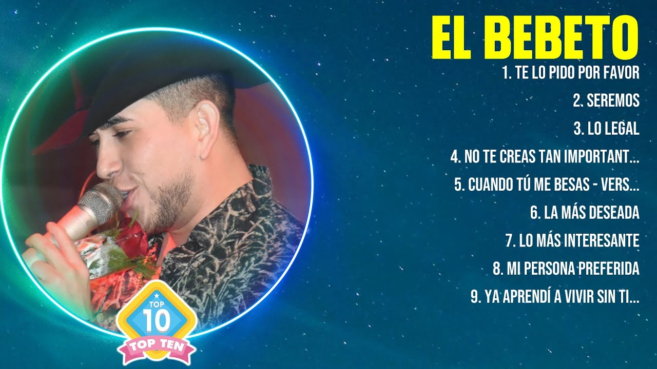 El Bebeto Exitos 2023 - Mejor Canción 2023 - Álbum Completo Más Popular ...