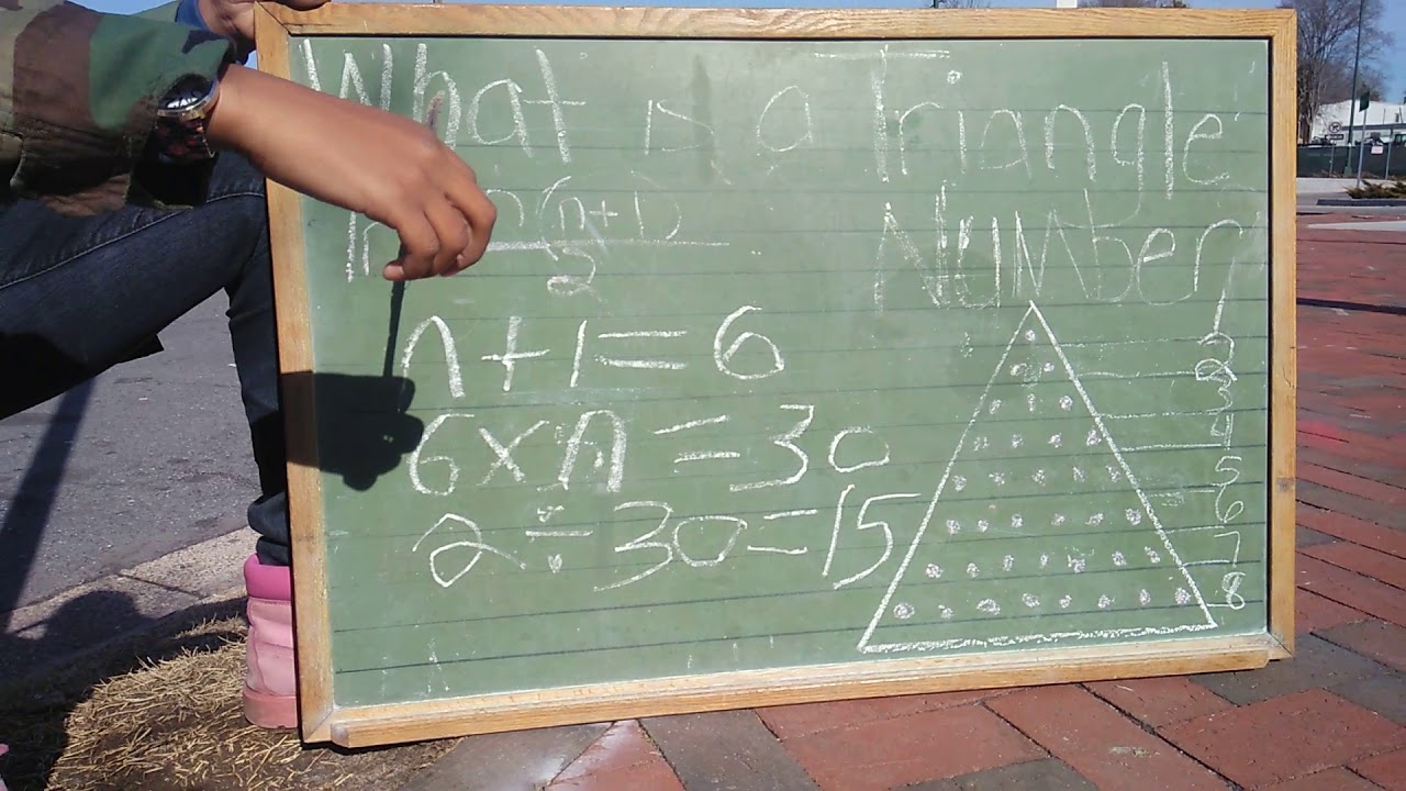 WHAT IS THE 5TH TRIANGLE NUMBER ? - YouTube
