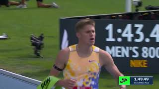 Cooper Lutkenhaus wins the 800m with ease | 800m Final | 2026 Toyota USATF Outdoor day 4