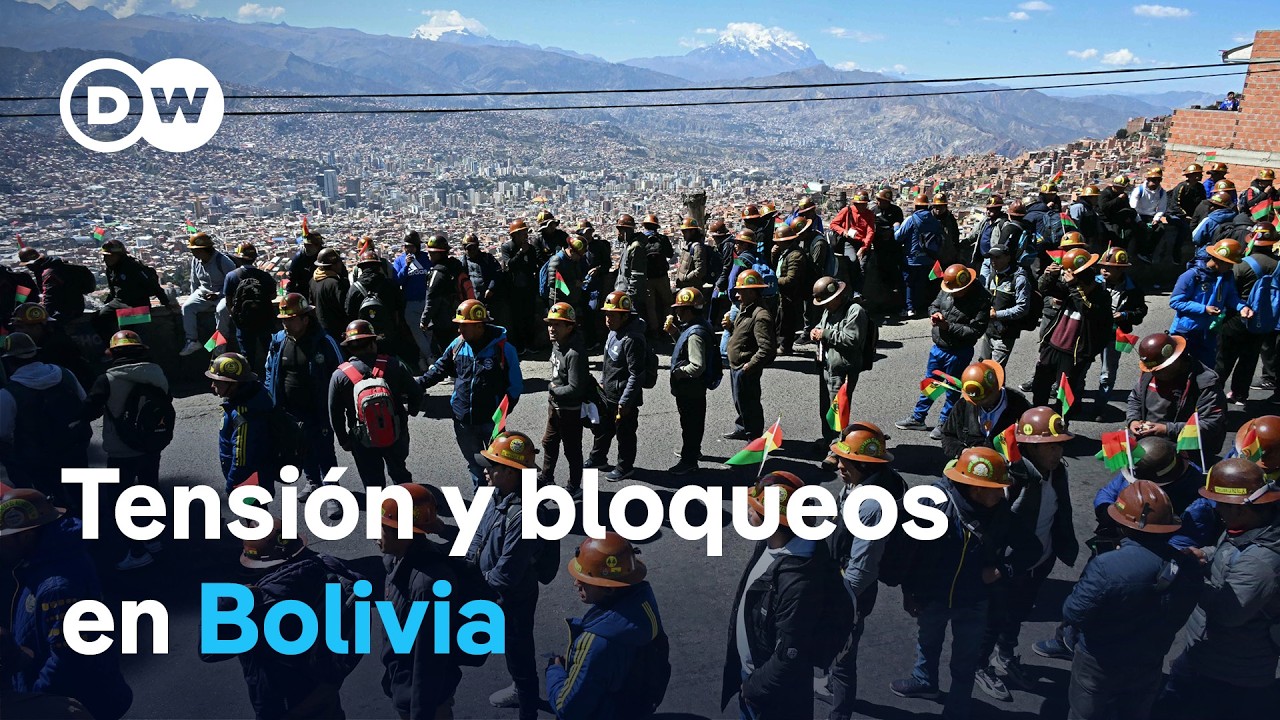 Los bloqueos de mineros y campesinos ponen en jaque al Gobierno en Bolivia