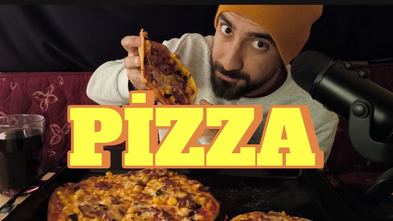 PİZZA ASMR || TÜRKÇE ASMR YEMEK|| FOOD SHOW