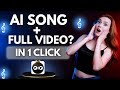 This AI Made a FULL Song + Music VIDEO in ONE Click | Tunee AI