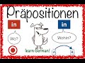 German Prepositions (1) - IN - simpel & mit Bildern