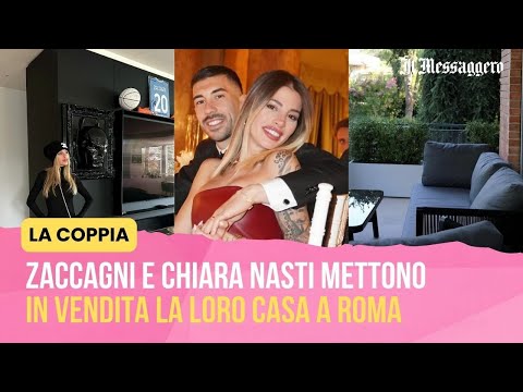 Video La casa di Chiara Nasti e Zaccagni in vendita: quanto vale il maxi-appartamento a Roma