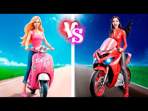 Видео: ВАУ! От КУКЛЫ БАРБИ до ТЁМНОГО ВАМПИРА!